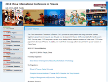 Tablet Screenshot of cicfconf.org